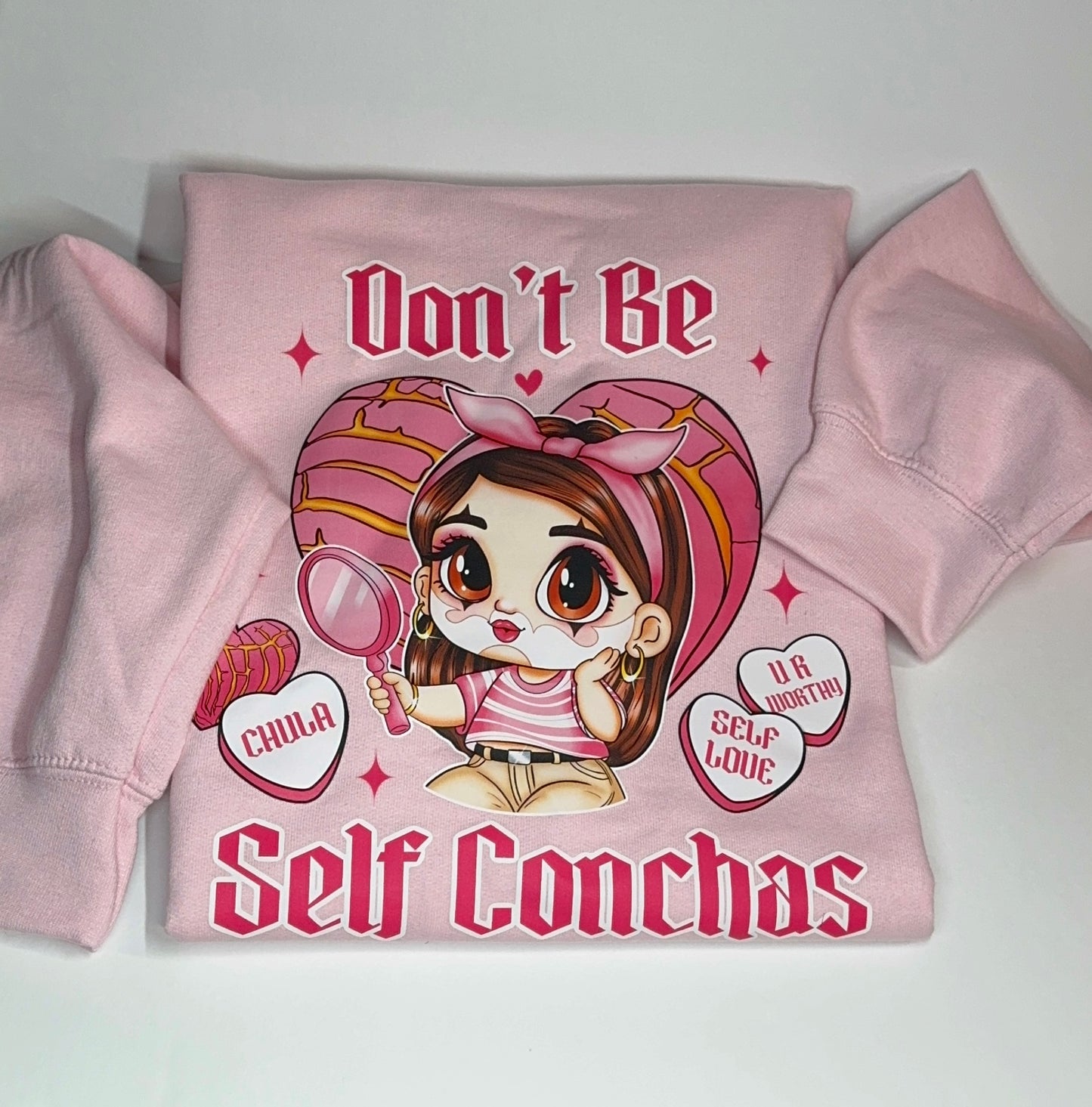 DON’T BE SELF CONCHAS CREWNECK