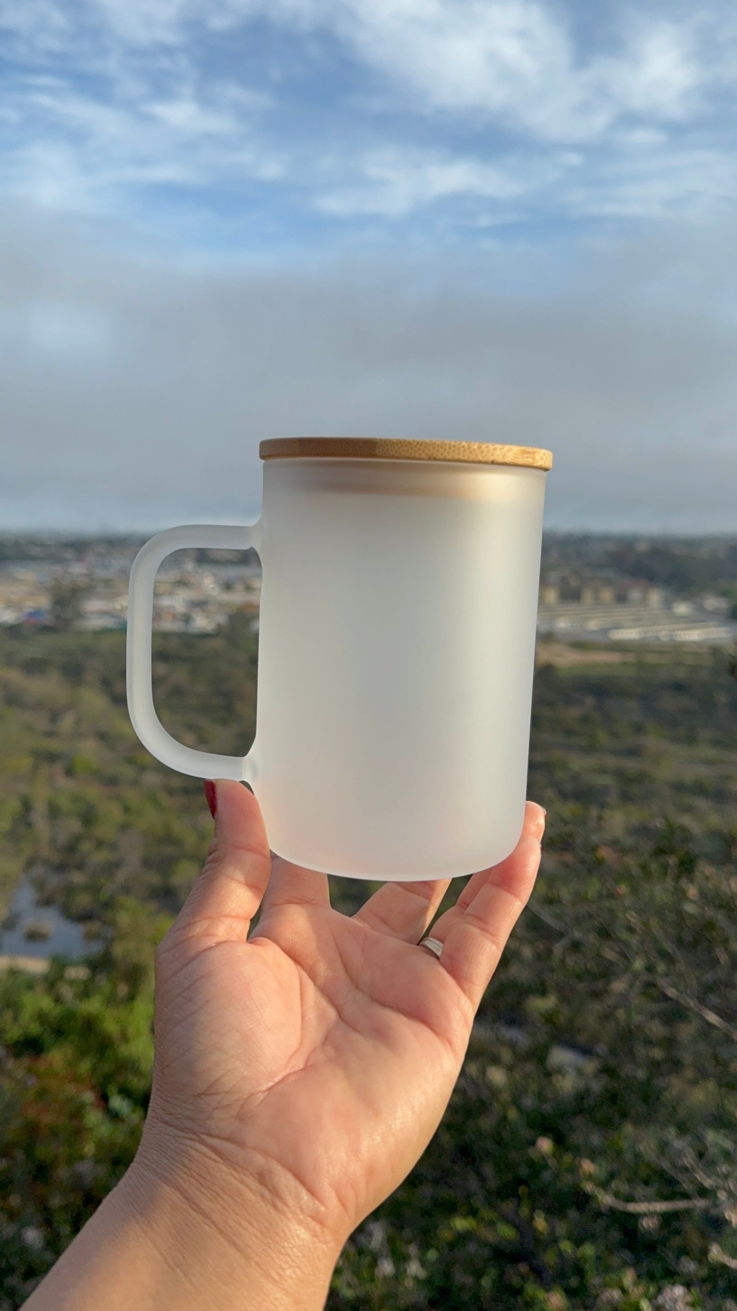 17oz GLASS MUGS