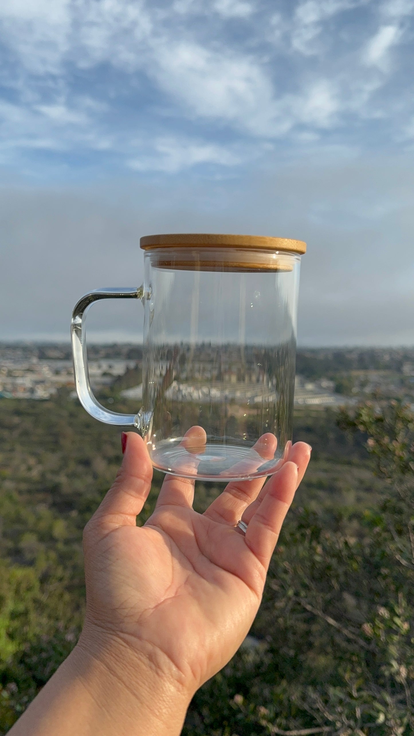 17oz GLASS MUGS